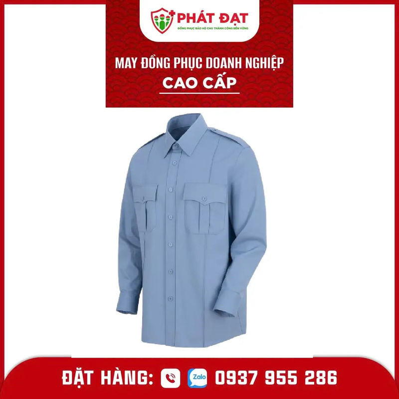 Áo đồng phục bảo vệ Kaki Thành Công