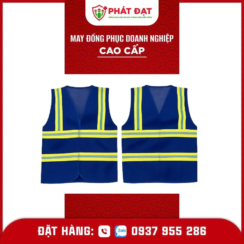 Áo lưới phản quang màu bích