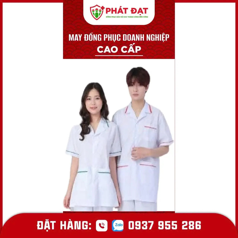 Đồng phục dược sĩ Phát Đạt