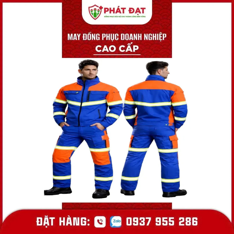 Quần áo bảo hộ lao động mã 135 Kaki Thành Công