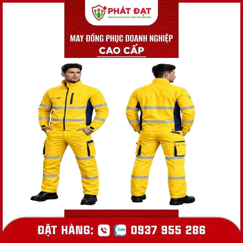 Quần áo bảo hộ lao động mã 136 Kaki Thành Công