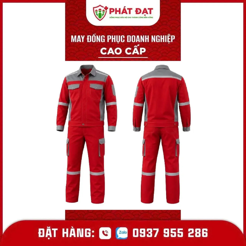 Quần áo bảo hộ lao động mã 138 Kaki Thành Công