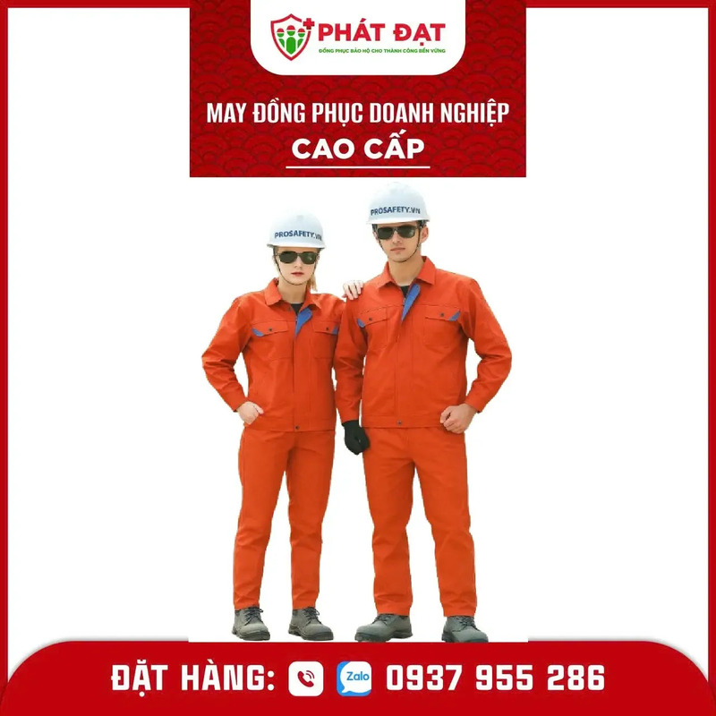 Đồng phục kỹ sư chất liệu Kaki 100% Cotton Hàn Quốc