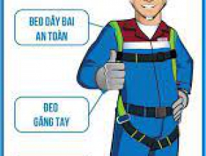 Biển báo công trường đang thi công